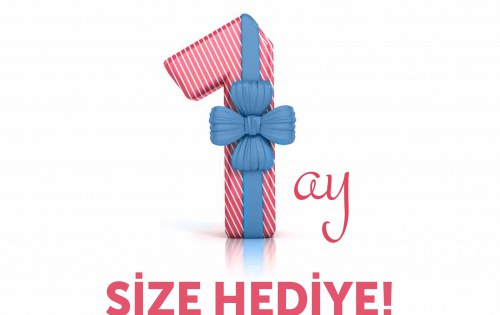 Her Referansınız İçin +1 Ay Hediye